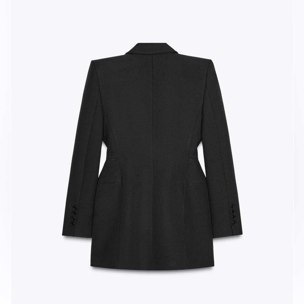 Zara DOUBLE-BREASTED BLAZER DRESS ZW COLLECTION - Picture 5 of 8